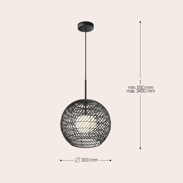 Подвесной светильник Maytoni MOD204PL-01B1