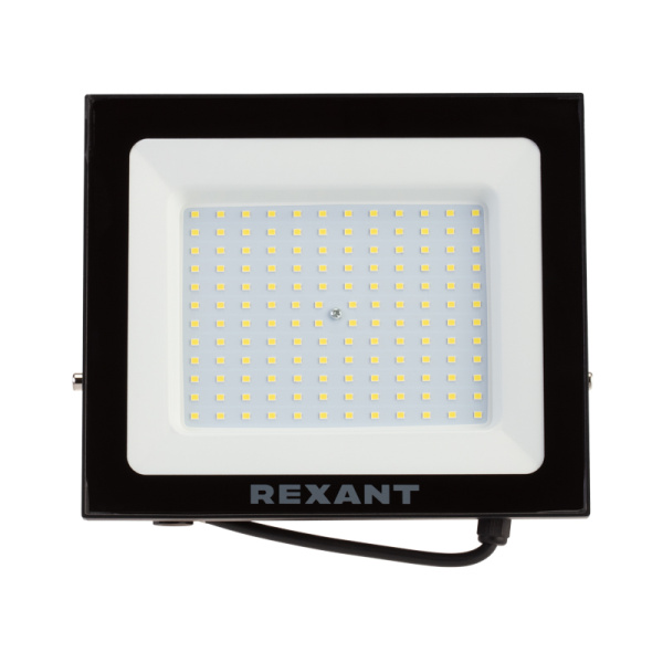 Прожектор светодиодный СДО 50Вт 4000Лм 6500К холодный свет, черный корпус REXANT