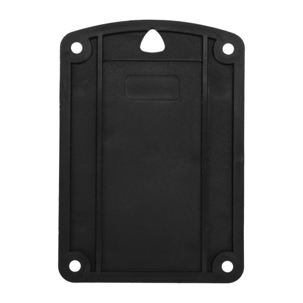 Розетка каучуковая 1 гнездо с крышкой черная, с/3, 16А, IP44, PROconnect