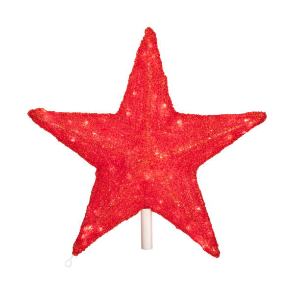 Акриловая светодиодная фигура Звезда 80 см, 210 светодиодов, красная NEON-NIGHT