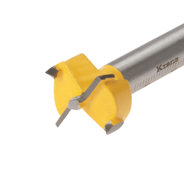 Сверло Форстнера по дереву, 20мм, цилиндрический хвостовик KRANZ