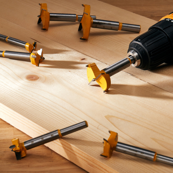 Сверло Форстнера по дереву, 50мм, цилиндрический хвостовик KRANZ