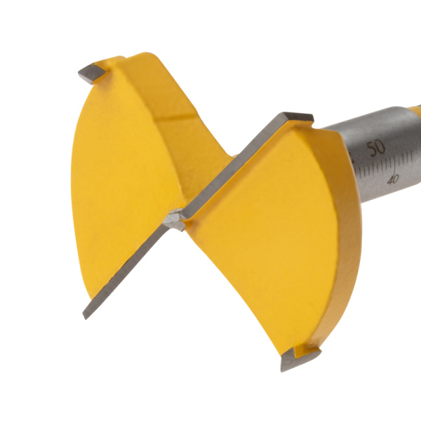 Сверло Форстнера по дереву, 50мм, цилиндрический хвостовик KRANZ