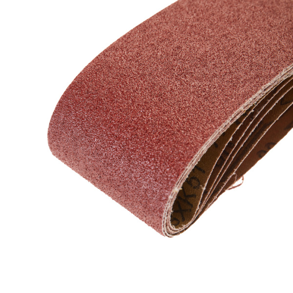 Лента шлифовальная бесконечная, 75х457мм, P80 (5 шт/уп) KRANZ