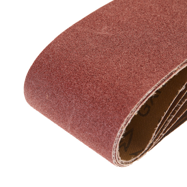 Лента шлифовальная бесконечная, 75х457мм, P100 (5 шт/уп) KRANZ