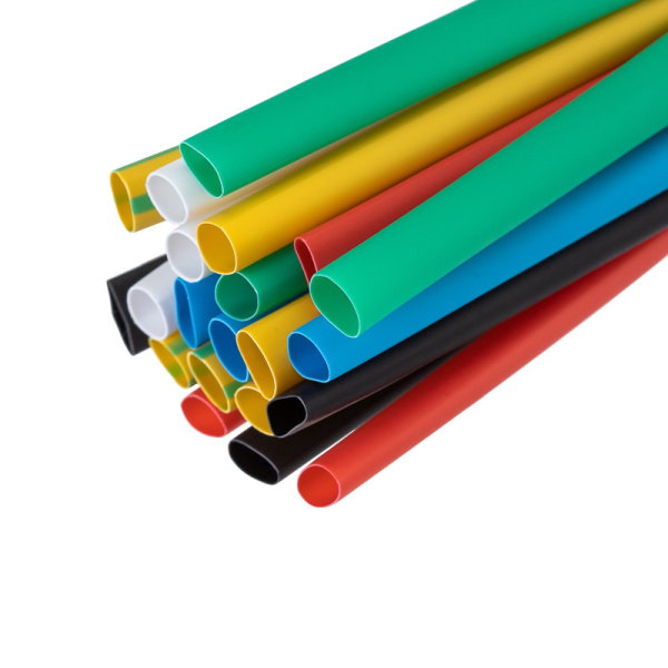 Набор термоусаживаемых трубок №14 ТУТ нг 5/2,5мм, 7 цветов (упак. 21 шт. по 10см) REXANT