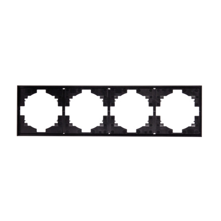 Рамка STRONG 4-постовая антрацит KRANZ