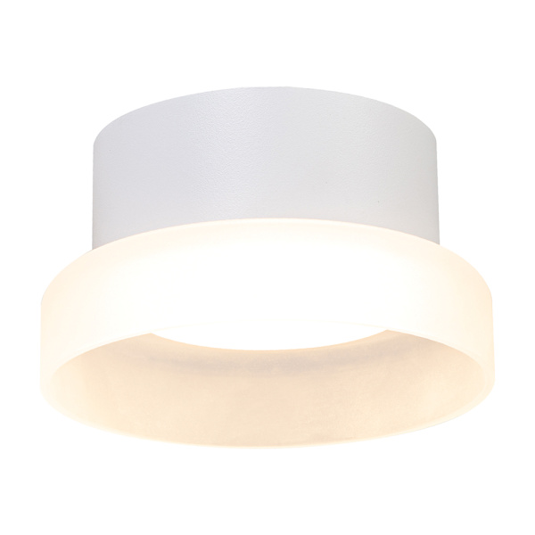 Светильник  настенный Feron HL460 OPAL 12W, 230V, GX53, белый IP20