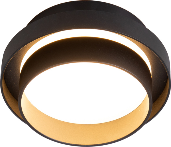 Светильник встраиваемый Feron DL508 потолочный GX53 черный