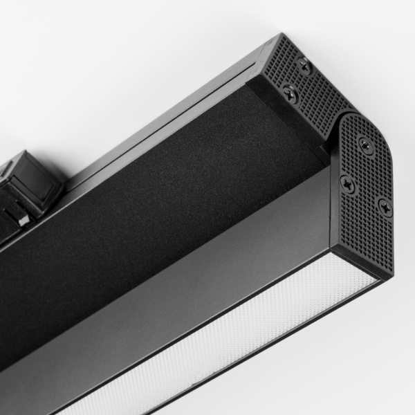 269037 Светильник 48V трековый поворотный UNO LED 13W 980LM 120G ЧЕРНЫЙ 3000K