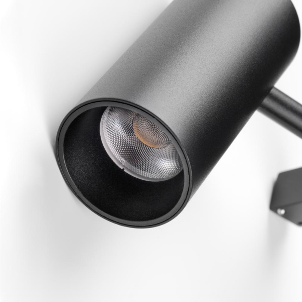 209137 Светильник 48V для 1-фазного трека UNO LED 10W 820LM 28G ANTIGLARE ЧЕРНЫЙ МАТОВЫЙ 3000K