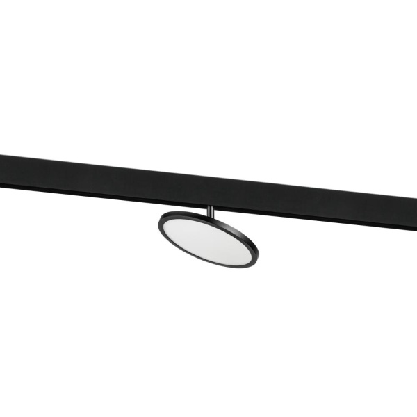 209747 Светильник поворотный 48V д/трека UNO LED 12W 1000LM 180G ЧЕРНЫЙ МАТОВЫЙ 4000K