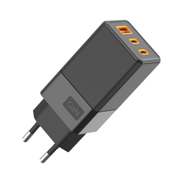 Сетевое зарядное устройство USB-A и 2 USB-C, 65Вт REXANT