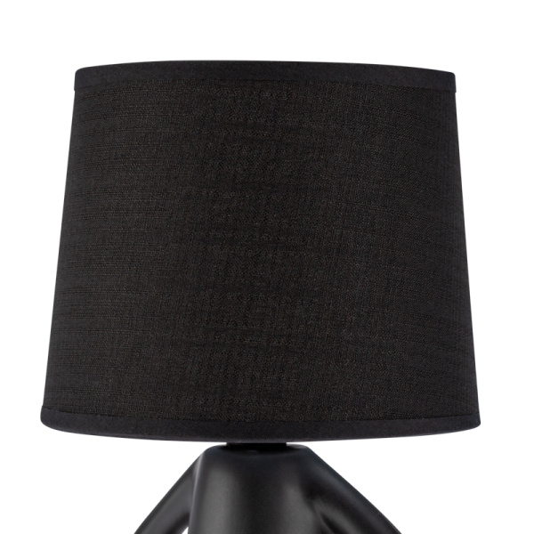 Светильник декоративный Человечек, черный с черным абажуром, Е27 REXANT