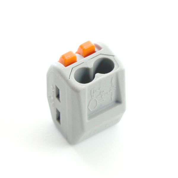 Клемма строительно-монтажная 2-проводная STEKKER, LD222-412