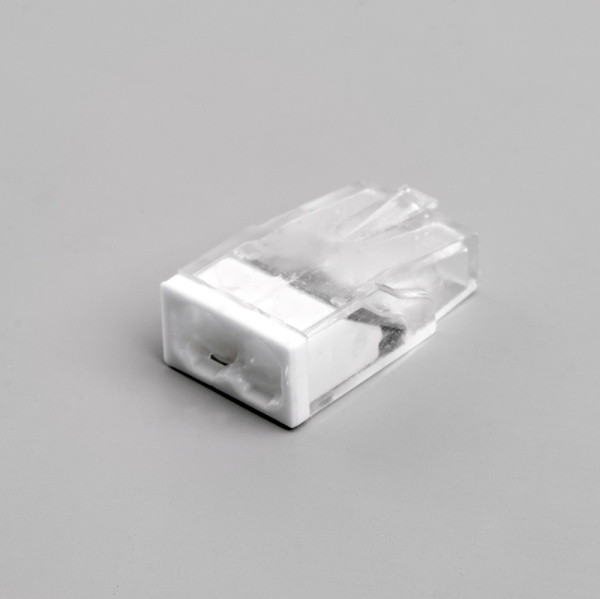 Клемма монтажная 2-проводная с пастой STEKKER  для 1-жильного проводника, LD2273-242