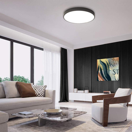 Светильник накладной со светодиодами 36W, 2880Lm, 3000К-4000К-6400K, AL1600 Feron.ONE