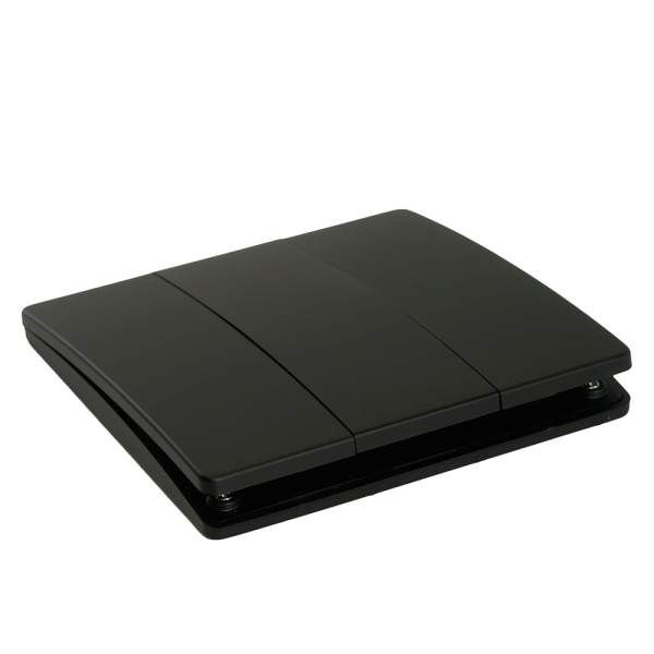 Выключатель беспроводной FERON TM93 SMART, 7мВт, IP65, трехклавишный, черный