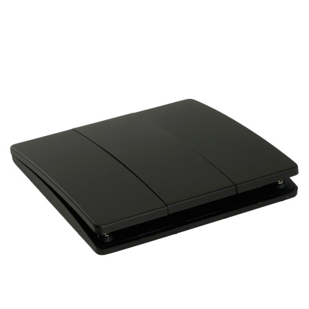 Выключатель беспроводной FERON TM93 SMART, 7мВт, IP65, трехклавишный, черный