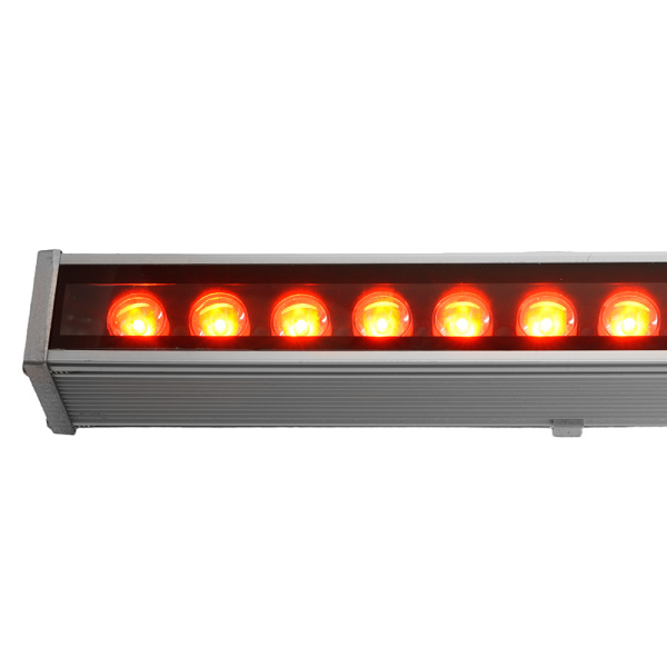 Светодиодный линейный прожектор для подсветки стен Feron LL-890 36W красный 85-265V IP65