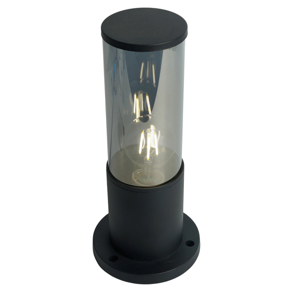 Светильник садово-парковый Feron DH1303, столб,  E27 230V, черный