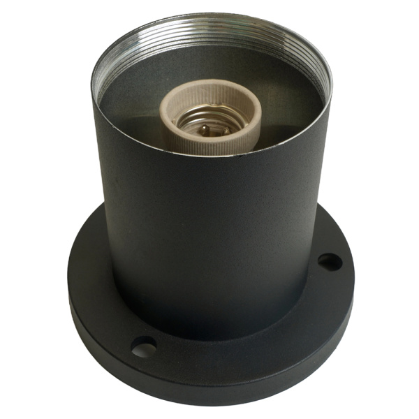 Светильник садово-парковый Feron DH1303, столб,  E27 230V, черный