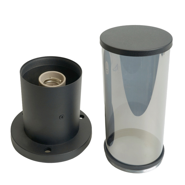 Светильник садово-парковый Feron DH1303, столб,  E27 230V, черный