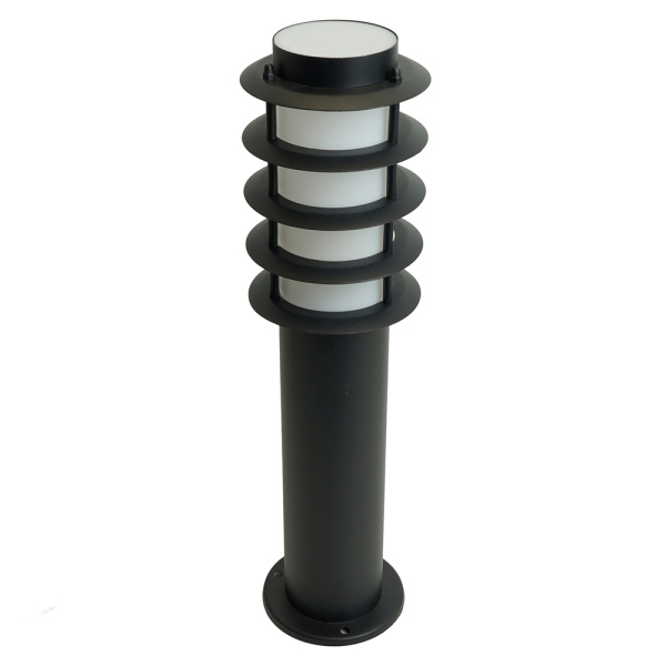 Светильник садово-парковый Feron DH047-450, Техно столб, 18W E27 230V, черный