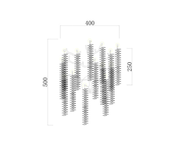 07871D,33 Светильник Шанти золото