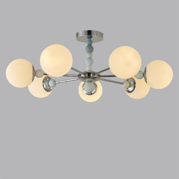 6525/7C MODERNI LN23 290 хром Люстра потолочная E14 7*40W 220V SUNDAY