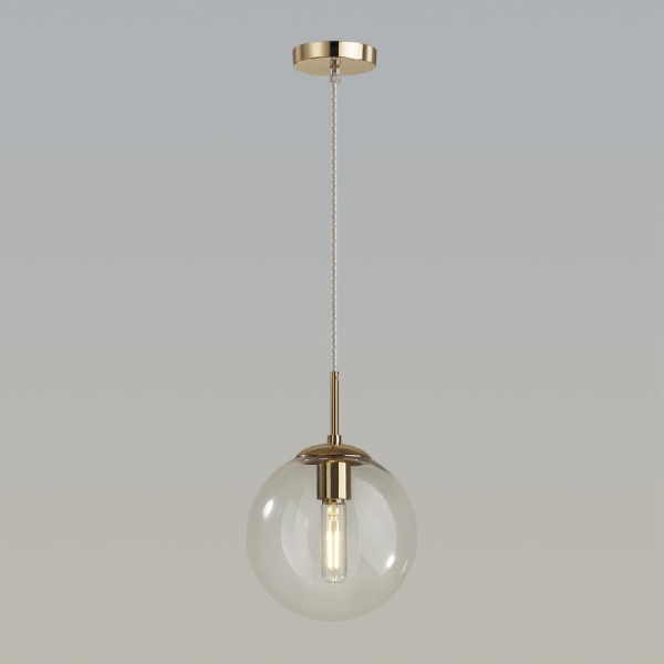 6509/1B SUSPENTIONI LN23 329 золотой Подвес E27 1*60W 220V SUMMER