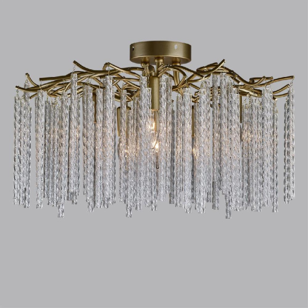 6520/6C CLASSI LN23 000 матовое золото Люстра потолочная E14 6*40W 220V MISS