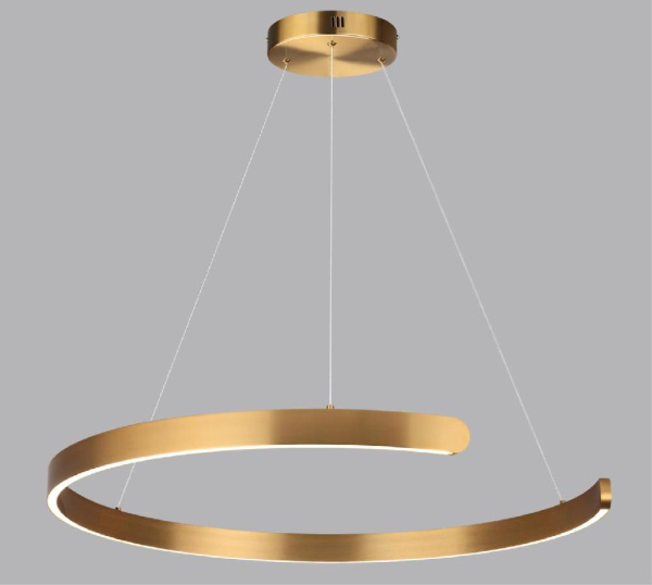 6535/57L LEDIO LN23 224 латунь Светильник подвесной LED 57W 3000-6000K 2019 Лм 220V INDIE