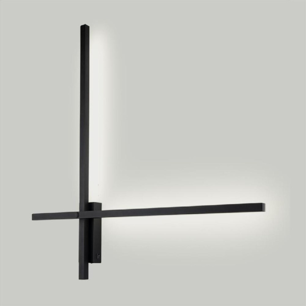 6546/28WL LEDIO LN23 352 чёрный Светильник настенный LED 28W 4000K 1040Лм 220V CLARK