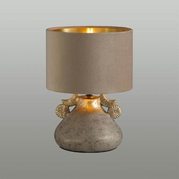 5668/1T MODERNI LN23 373 серый, коричневый Настольная лампа E27 40W 220V JUNIA