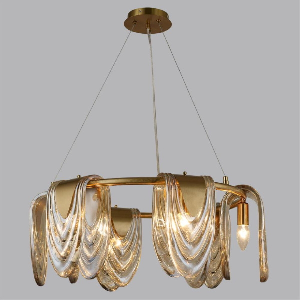 6515/6 NEOCLASSI LN23 46 латунь Люстра E14 6*40W 220V OCHRE