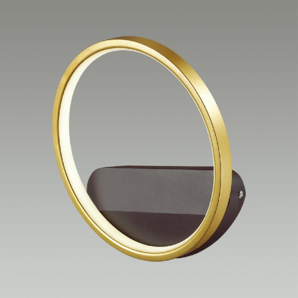 5251/10WL LEDIO LN23 000 черный, матовое золото Бра LED 10W 660Лм 220V SID