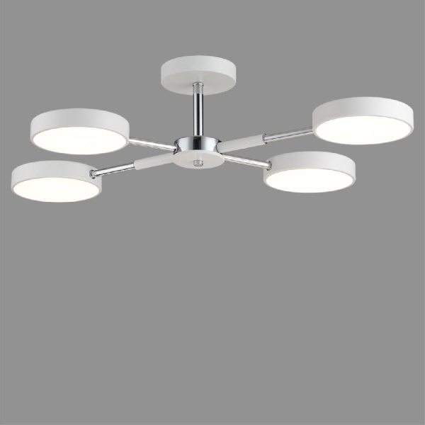 5659/72CL LEDIO LN23 281 белый, хром Люстра потолочная LED 72W 3000-6000K 3902Лм 220V MIKA