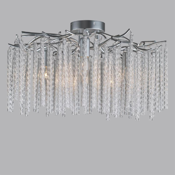 6521/6C CLASSI LN23 000 серебристый Люстра потолочная E14 6*40W 220V MISS