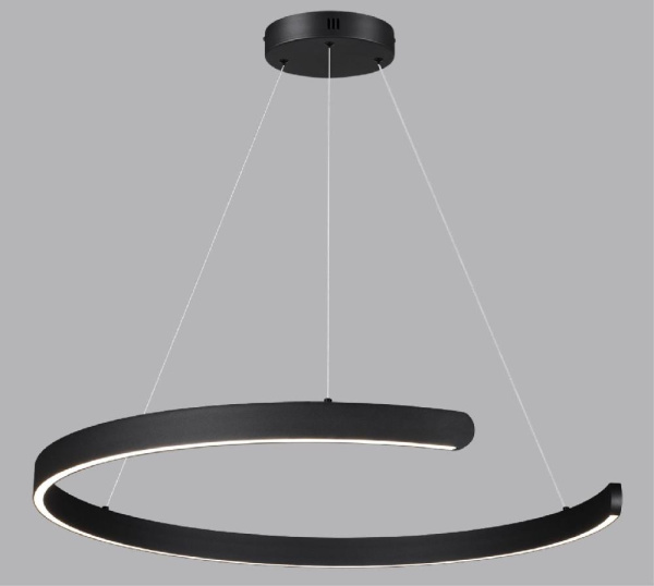 6534/57L LEDIO LN23 223 чёрный Светильник подвесной LED 57W 3000-6000K 2019 Лм 220V INDIE