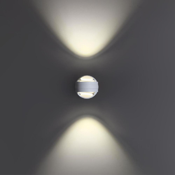 359303 STREET NT24 000 белый Светильник ландшафтный настенный IP65 LED 6W 4000K 175-265V CALLE