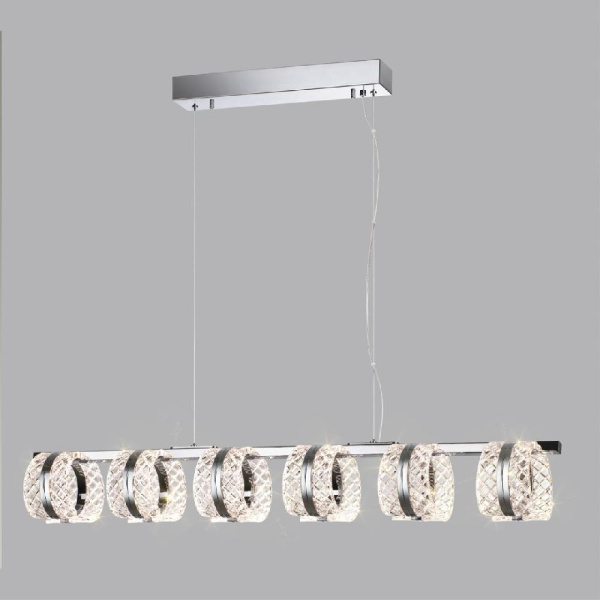 5029/40L L-VISION ODL24 577 хром/металл/акрил Люстра LED 40W 4000K 2453лм MIRAGE