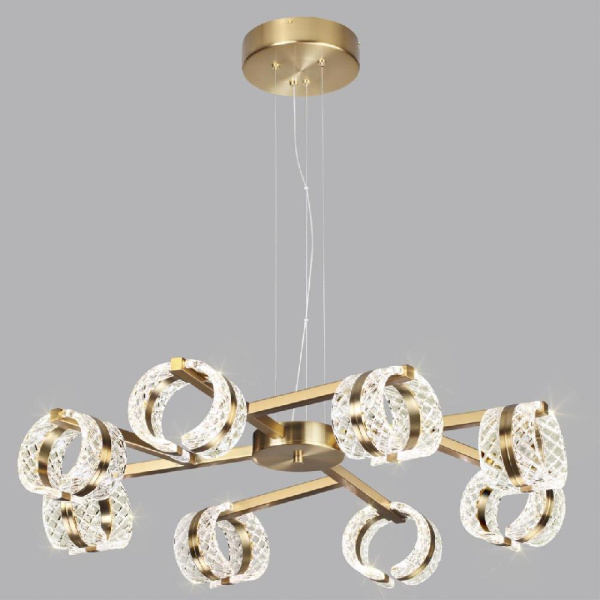 5030/53L L-VISION ODL24 575 античн.бронза/металл/акрил Люстра LED 53W 4000K 3312лм MIRAGE