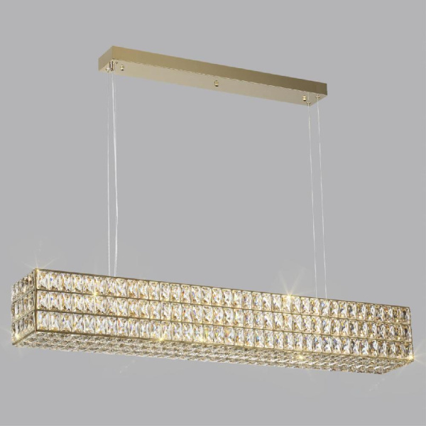 4926/48L L-VISION ODL24 601 золото/металл/хрусталь Люстра LED 48W 4000K 2452Лм PANTA