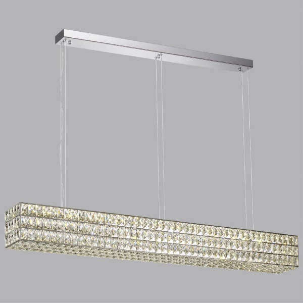 4927/60L L-VISION ODL24 603 хром/металл/хрусталь Люстра LED 60W 4000K 3269Лм PANTA