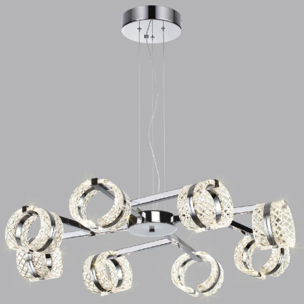 5029/53L L-VISION ODL24 577 хром/металл/акрил Люстра LED 53W 4000K 3744лм MIRAGE