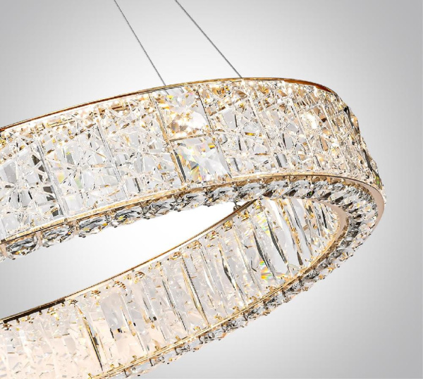 5071/100L HALL ODL24 613 золото/прозрачный/металл/хрусталь/стекло Люстра LED 100W 3700K VERSION