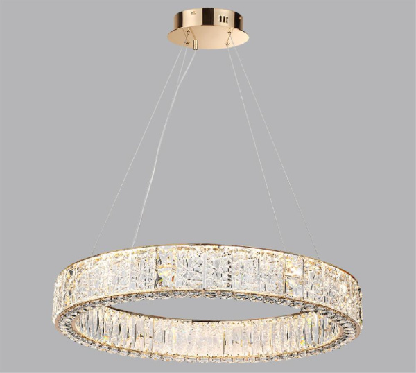 5071/100L HALL ODL24 613 золото/прозрачный/металл/хрусталь/стекло Люстра LED 100W 3700K VERSION