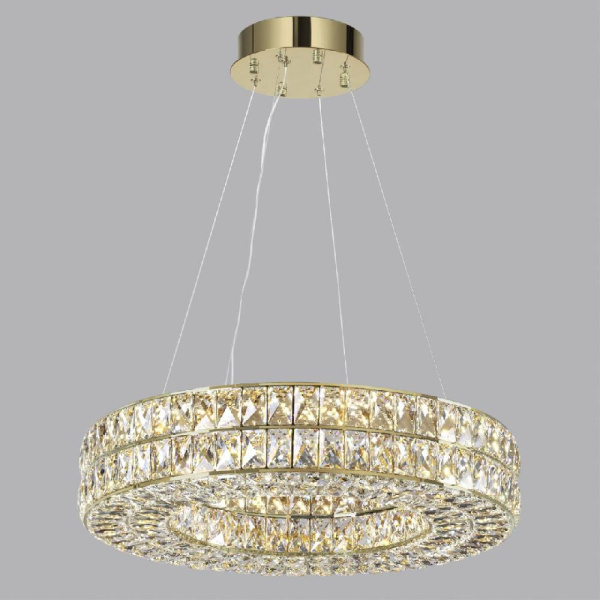 4926/52L L-VISION ODL24 597 золото/металл/хрусталь Люстра LED 52W 4000K 2971Лм PANTA