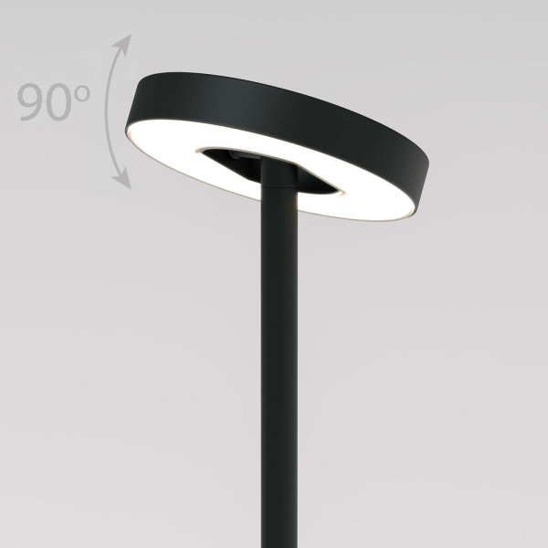 Светильник поворотный садово-парковый светодиодный Verano черный 35185/S черный